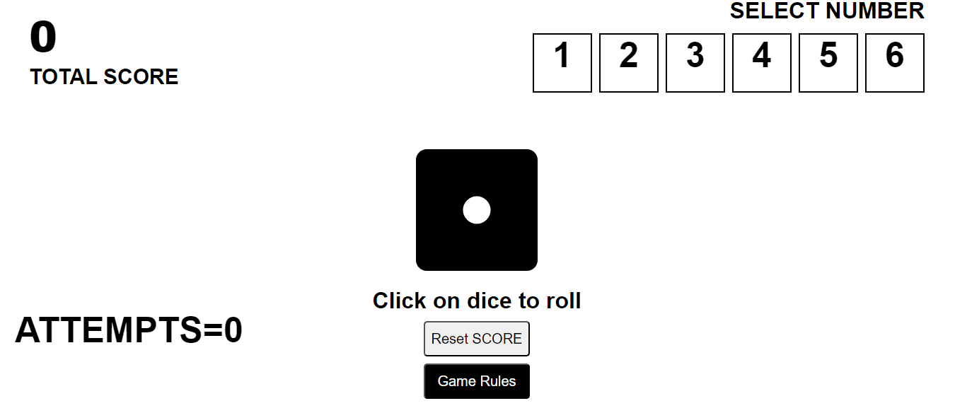 Dice Royale: JS Logic Game